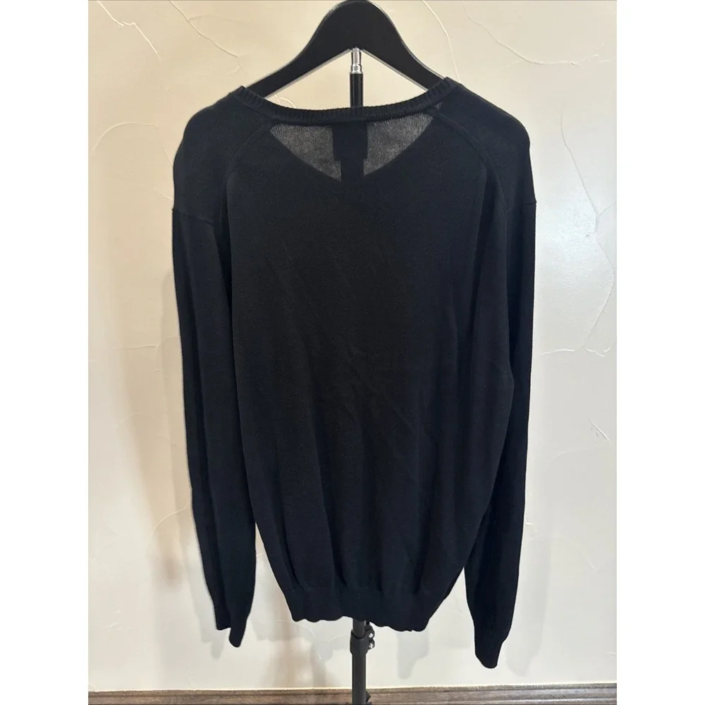 Joseph A Banks Men's Size Large V‎ Neck Traveler  Pima Cotton Sweater